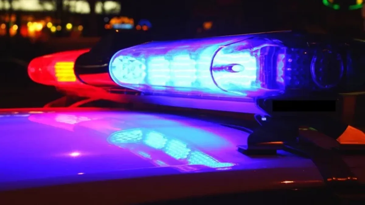 Patrullero de la Policia de San Juan en una cobertura policial