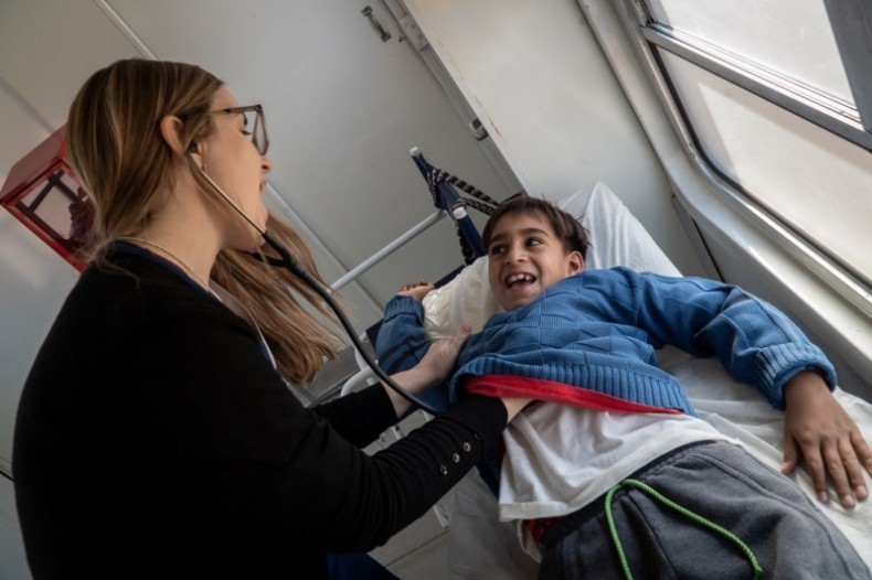 Centro de Abordaje Kevin, donde se realizara el operativo integral de salud en Chimbas