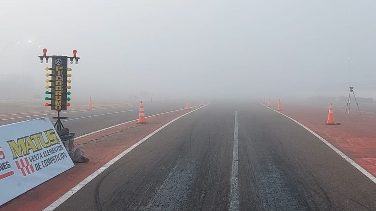 Manana fria y con neblina en San Juan durante el feriado