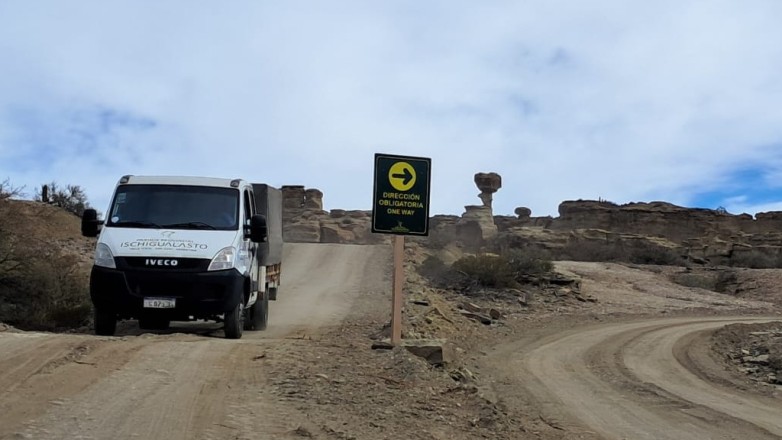 Paisaje del Parque Provincial Ischigualasto en San Juan