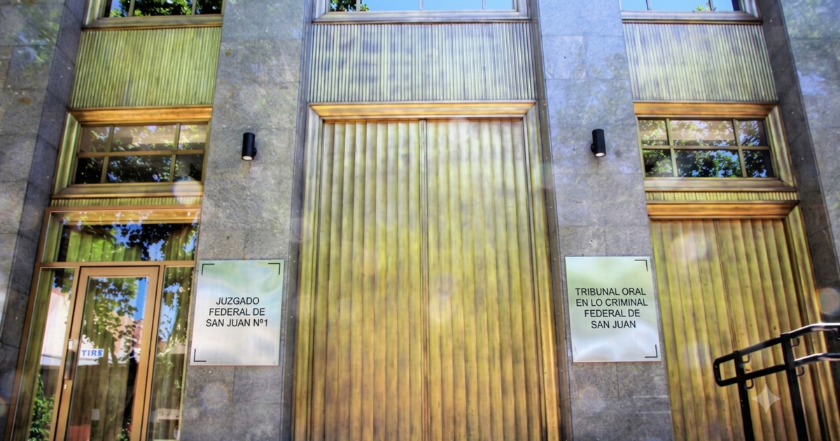 Movimiento de pliegos y cargos en la Justicia Federal de San Juan