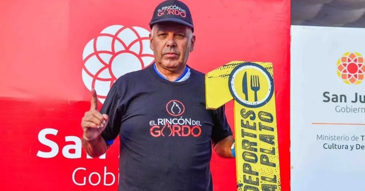 Rolando Tivani, figura ligada al ciclismo sanjuanino