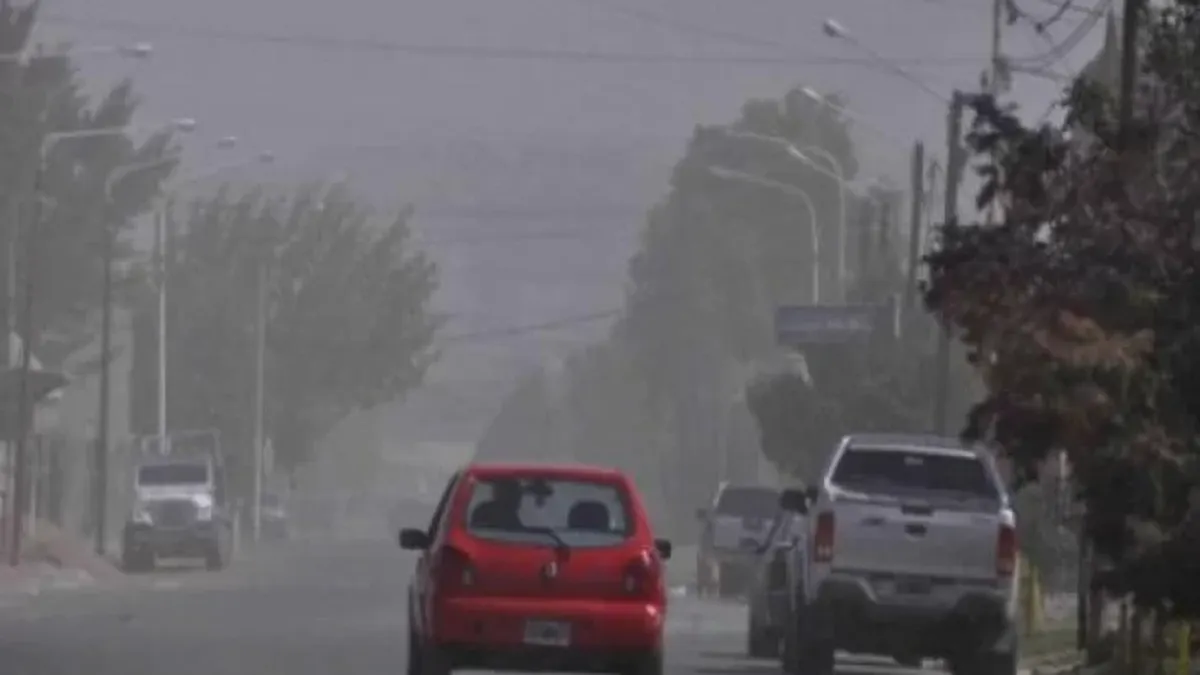 Advertencia meteorologica por viento Zonda y nevadas intensas en San Juan