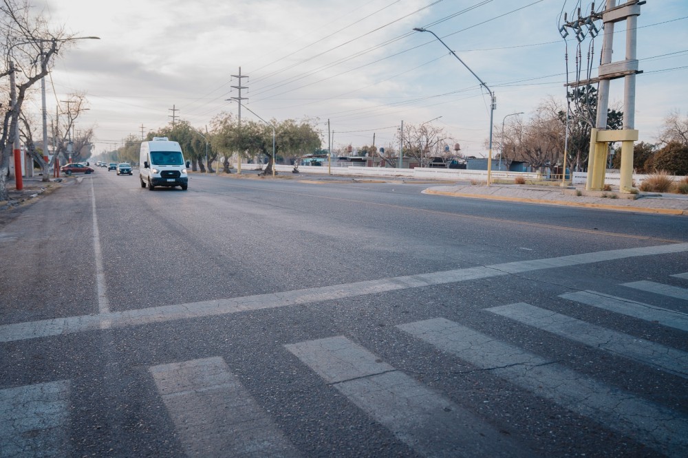 Avenida Benavídez, corredor vial que une Chimbas con otros departamentos del Gran San Juan