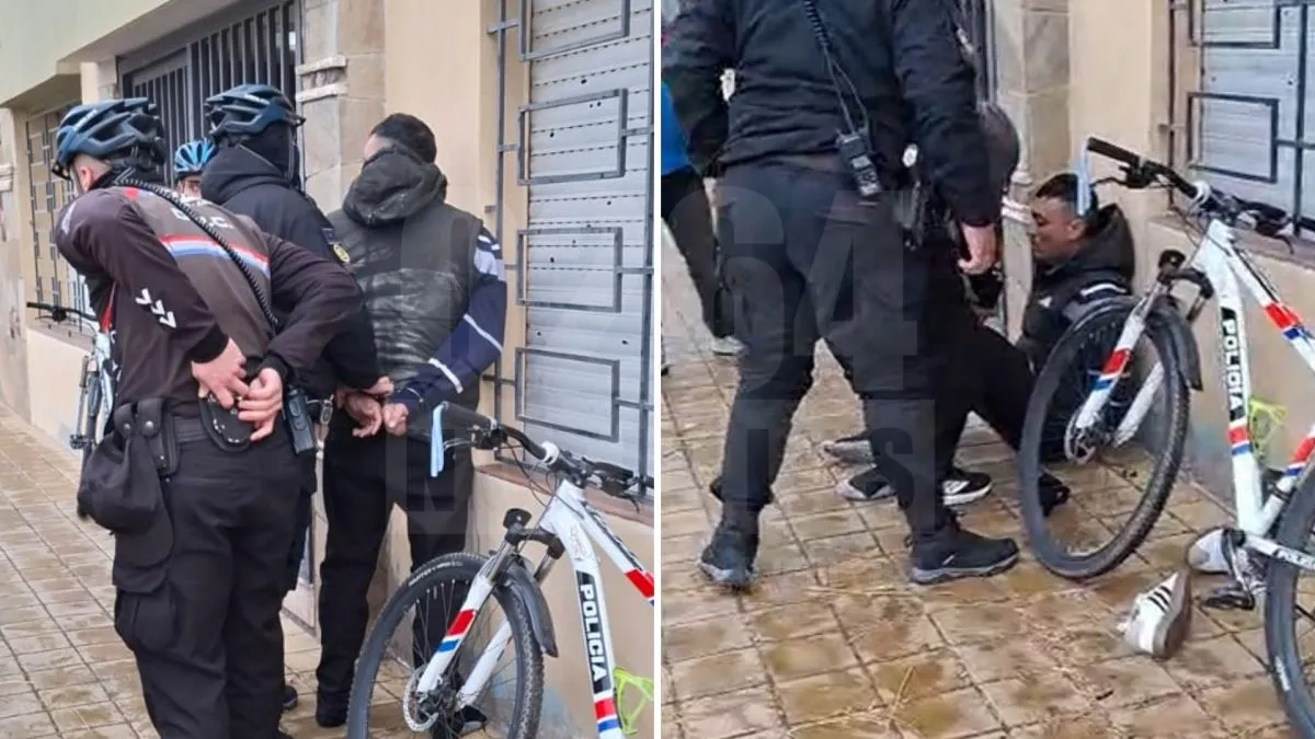 Detención del sospechoso acusado de asaltar a un jubilado en Capital