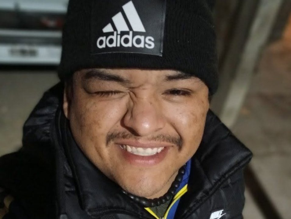 Ismael Rodriguez, el chofer baleado en Chimbas, en una imagen difundida por Canal 13 San Juan