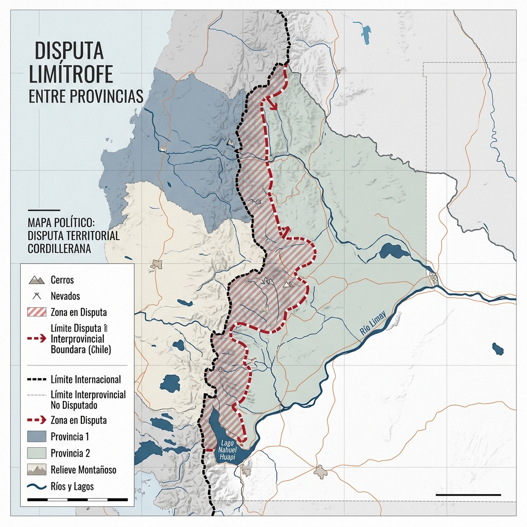 Disputa territorial entre San Juan y La Rioja por 2.600 kilometros cuadrados