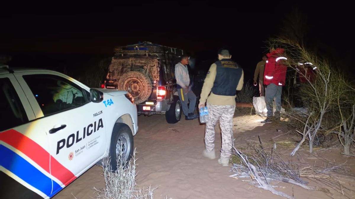 Operativo de rescate a una familia de Chimbas en una zona rural de San Juan