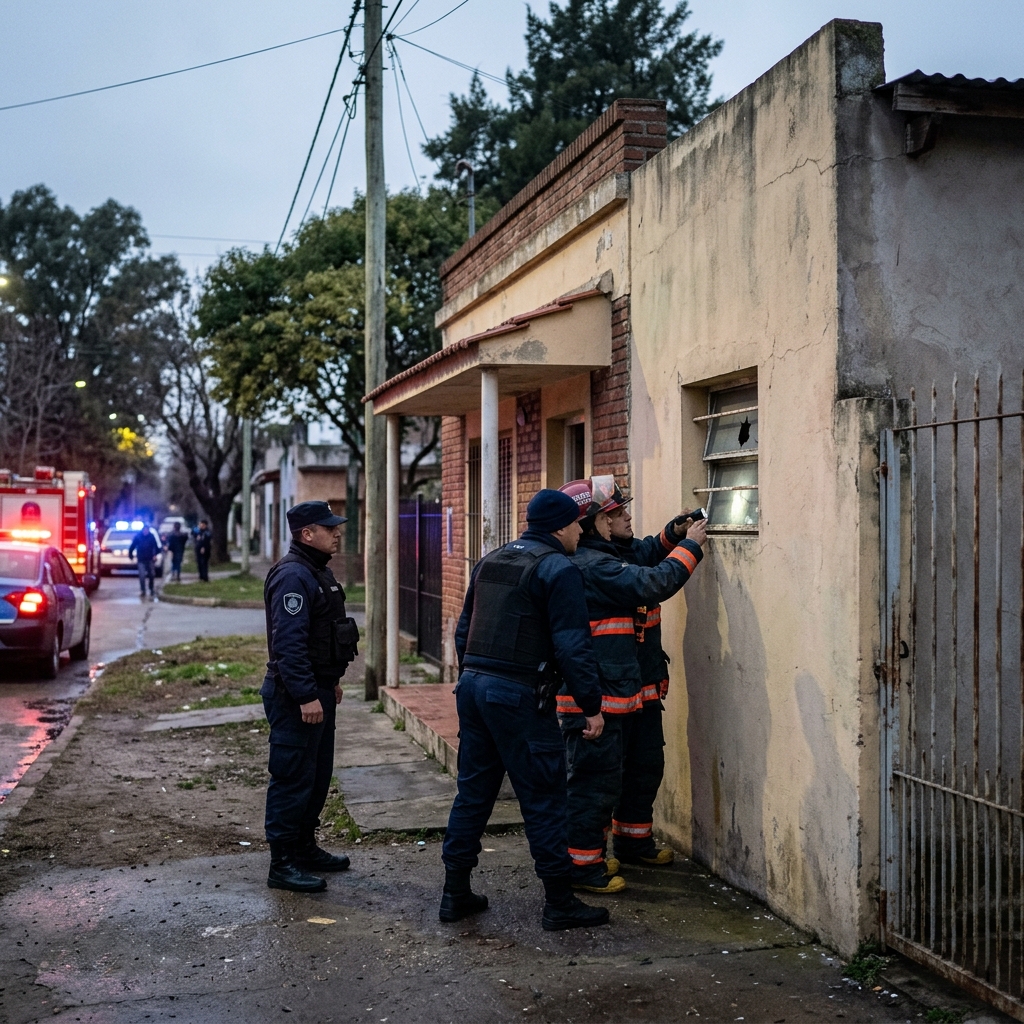 Se olvido las llaves y quedo atascado en el ventiluz: tuvieron que rescatarlo la policia y bomberos en Chimbas
