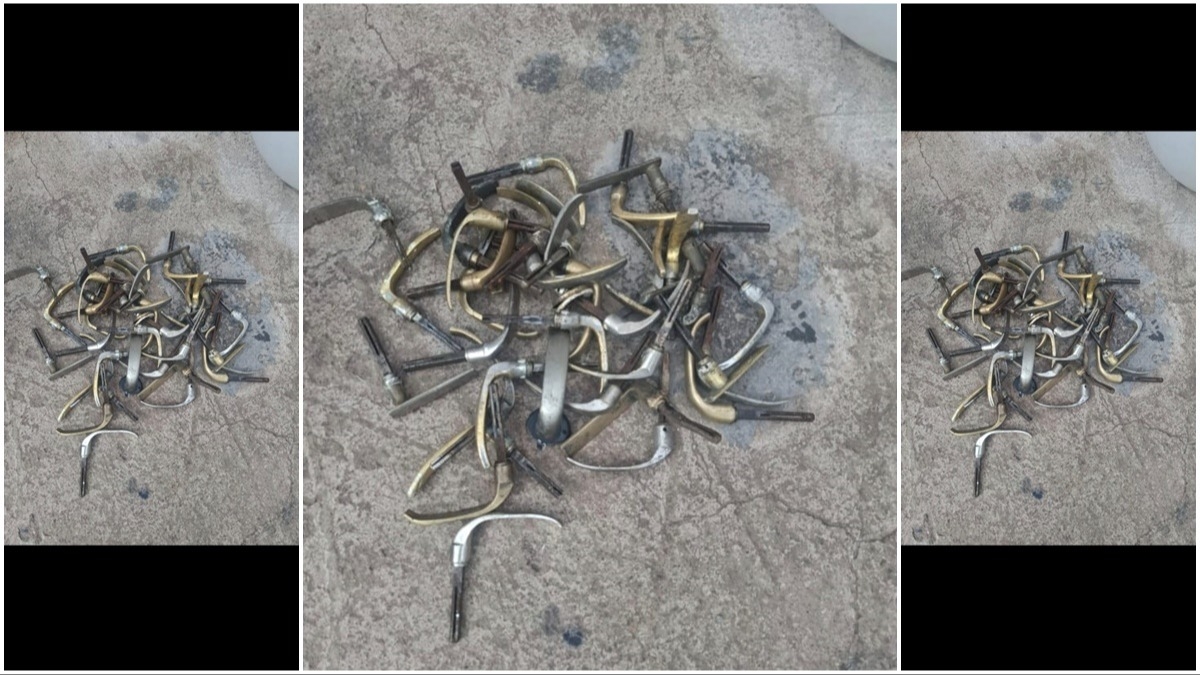 Operativo en una chatarreria de Chimbas con secuestro de metales y clausura