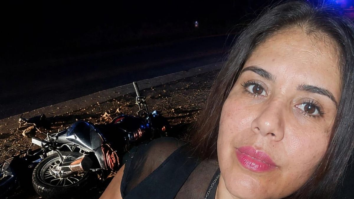 Florencia Carbajal, vecina de Chimbas, durante su recuperacion tras un grave accidente vial