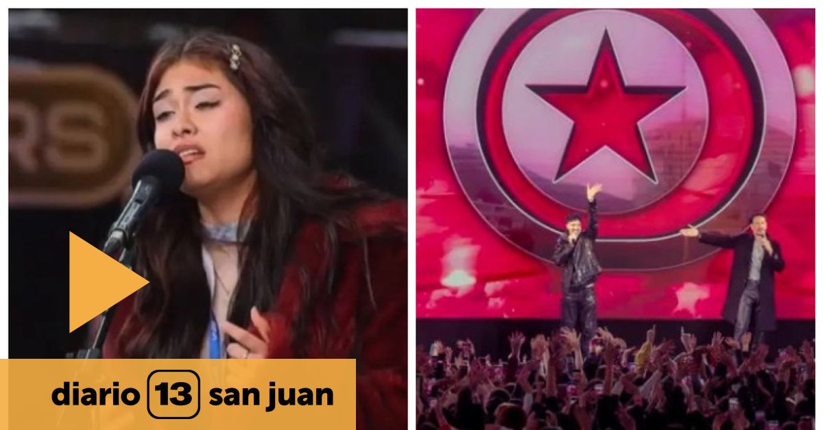 Florencia Gutiérrez durante su presentación en Popstars