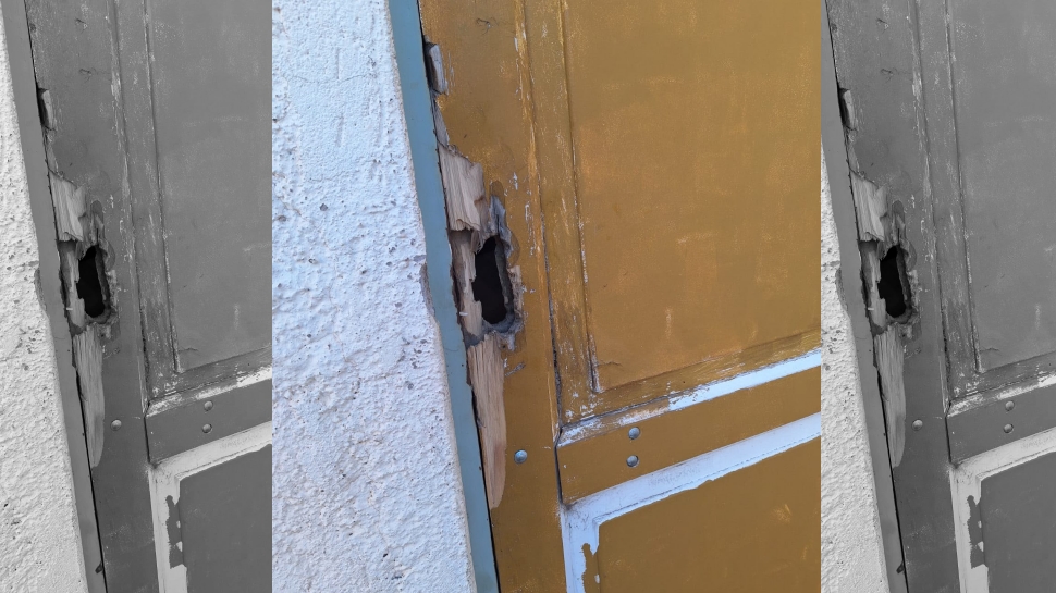 Intervención policial en una vivienda del Barrio 2 de Abril de Chimbas