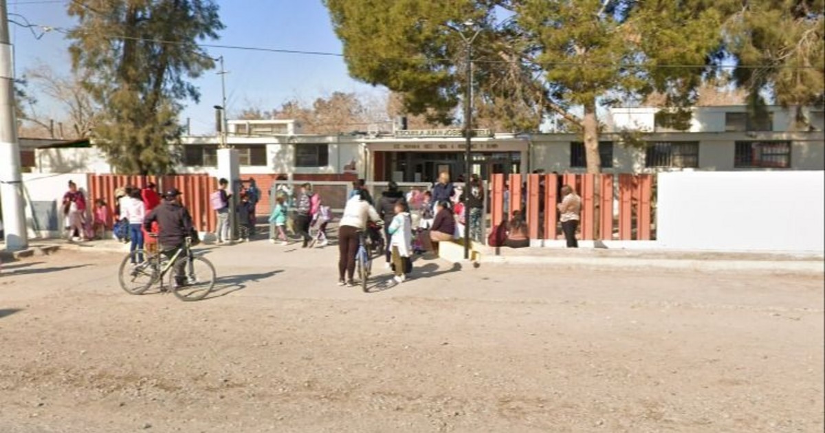 Ingreso a una escuela de Rivadavia tras un robo denunciado este lunes