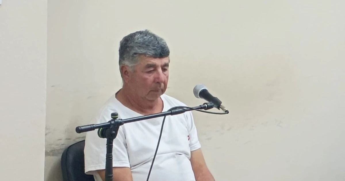 Antonio Ceferino Silva durante una audiencia judicial por incumplir la inhabilitación para conducir