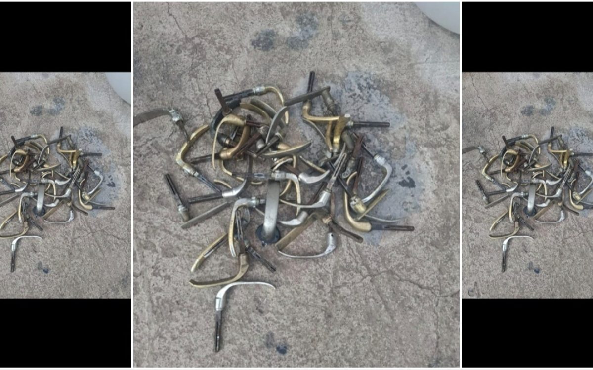 Operativo en una chatarreria de Chimbas con secuestro de metales y clausura