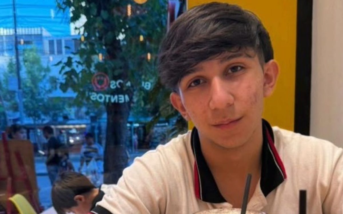 Imagen difundida durante la busqueda del adolescente hallado sano y salvo en San Juan
