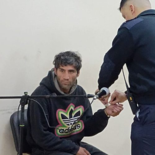 Audiencia judicial por una causa de violencia investigada en Chimbas