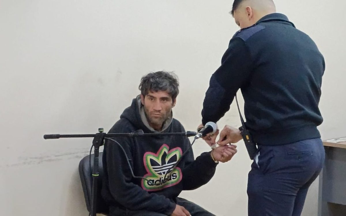 Audiencia judicial por una causa de violencia investigada en Chimbas