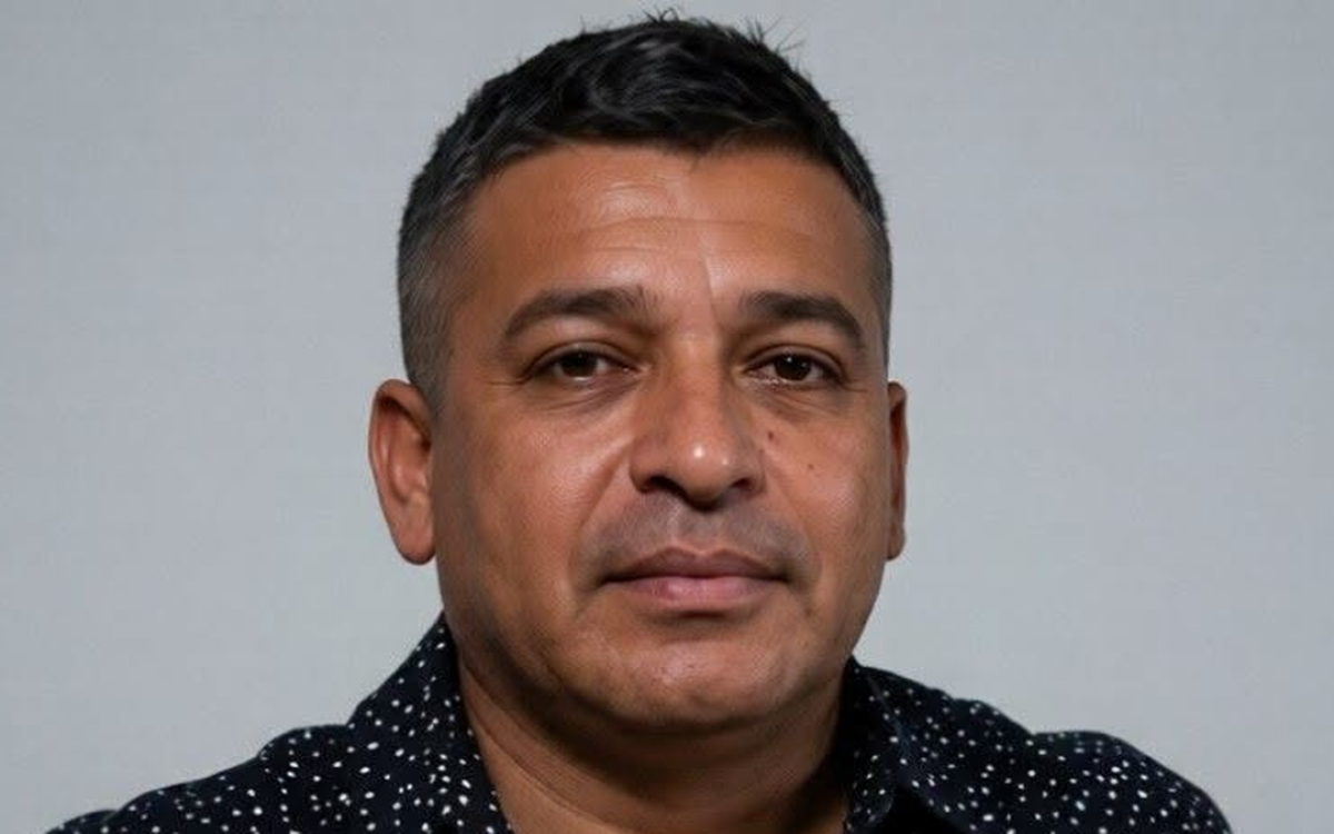 Retrato del operario fallecido en el siniestro vial ocurrido en Angaco