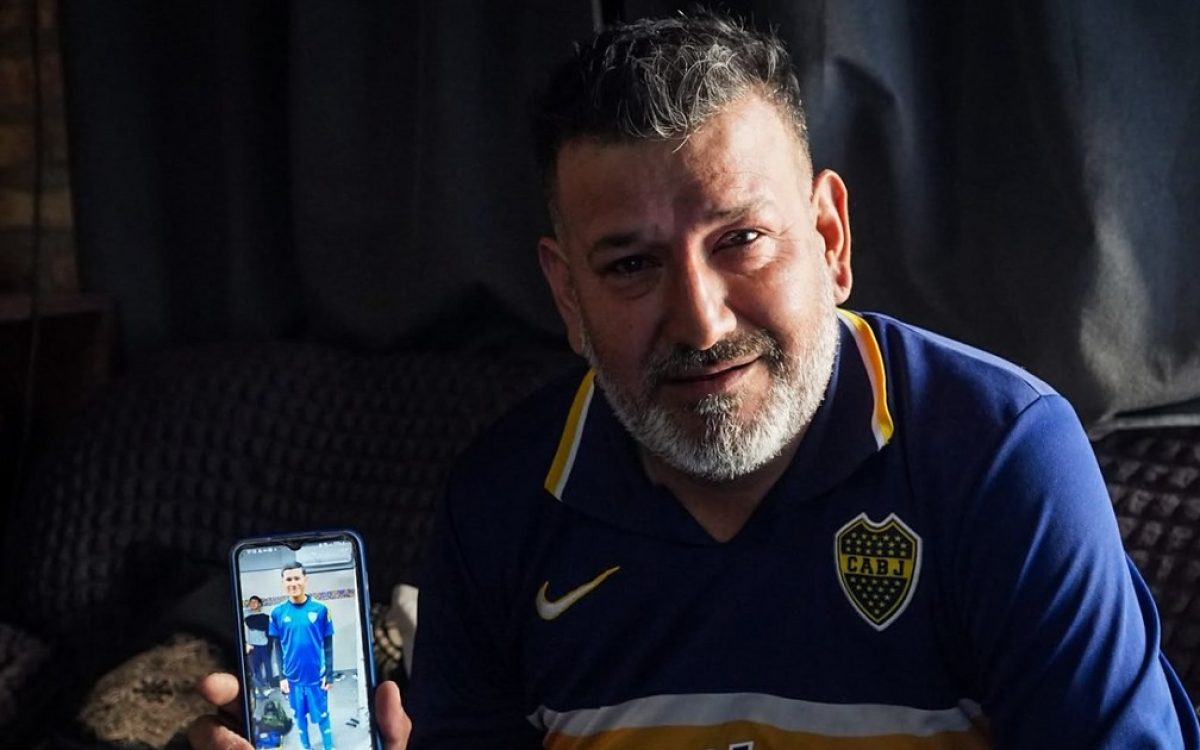 Benjamin Tello, juvenil sanjuanino de Rawson, tras ser fichado por Boca