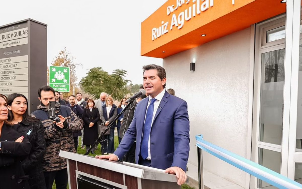 Obras inauguradas en el CAPS Ruiz Aguilar de Chimbas