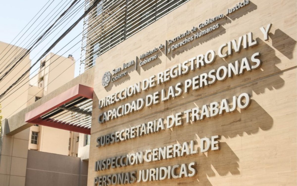 Tramites en dependencias del Ministerio de Gobierno de San Juan