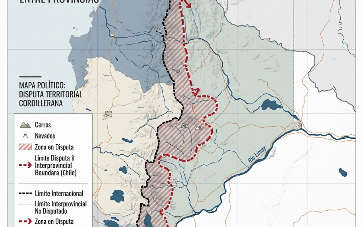 La Rioja reclama 2.600 km2 sanjuaninos con una ley y amenaza con ir a la Corte Suprema