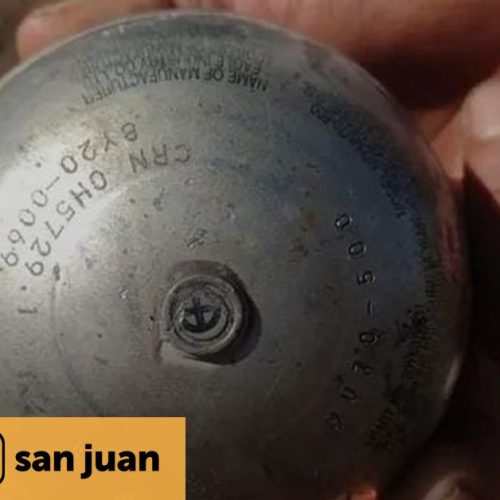 Operativo policial por el hallazgo de un explosivo en Caucete