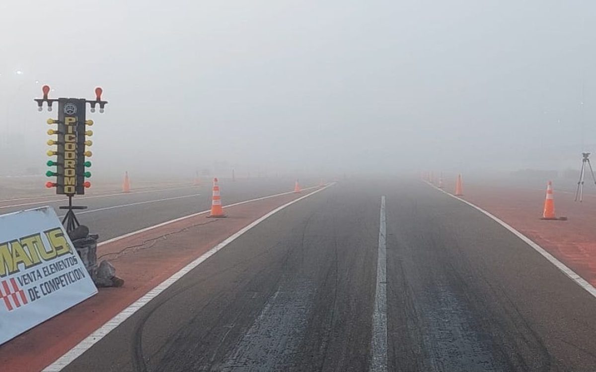 Manana fria y con neblina en San Juan durante el feriado