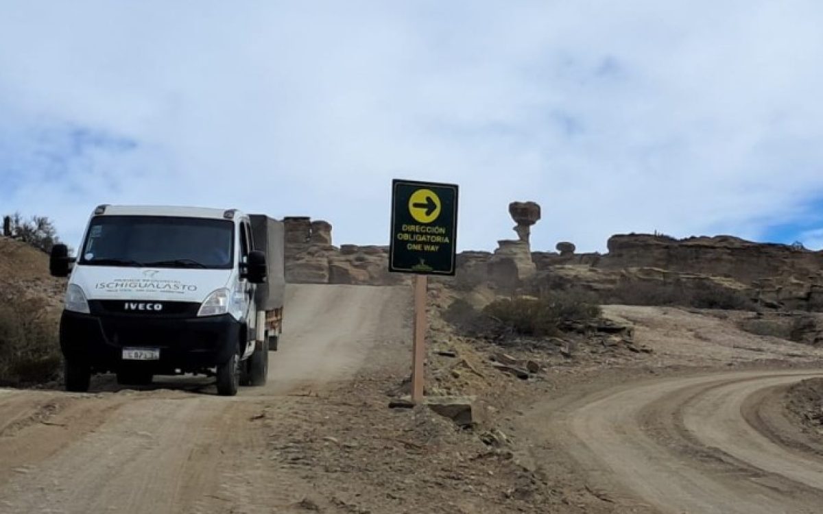 Paisaje del Parque Provincial Ischigualasto en San Juan