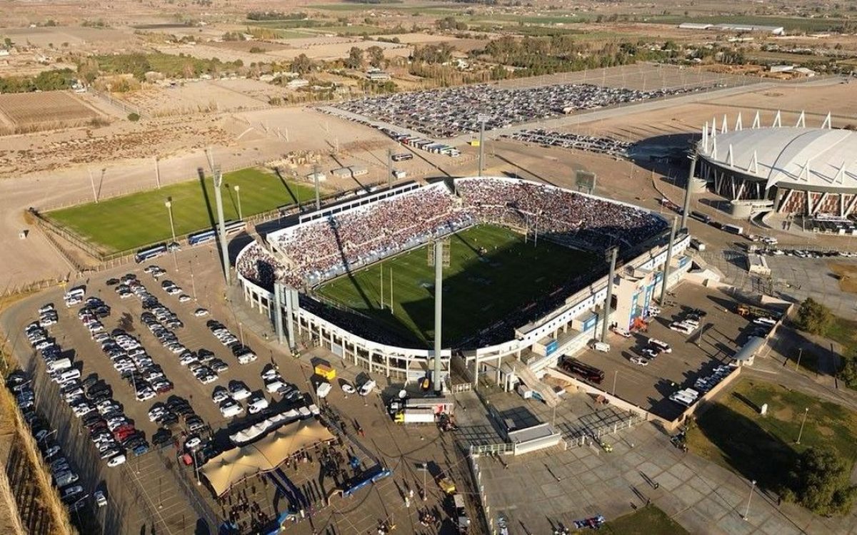 Estadio San Juan del Bicentenario, sede del partido entre Los Pumas y Gales