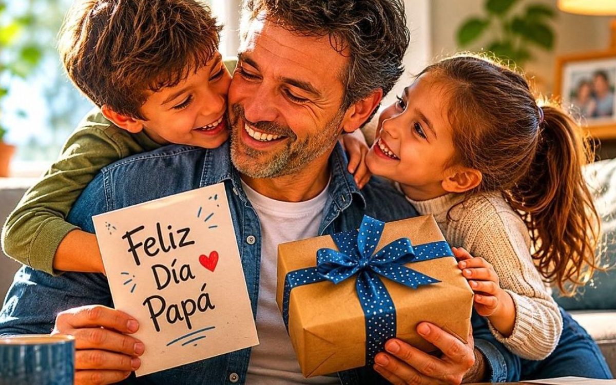 Promocion municipal en Chimbas por el sorteo Papa Mundial del Dia del Padre