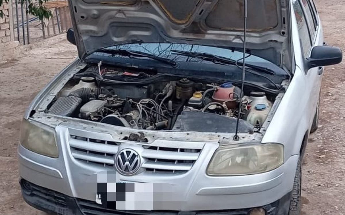 Operativo policial tras un intento de robo de batería en el Loteo Amat, en Chimbas