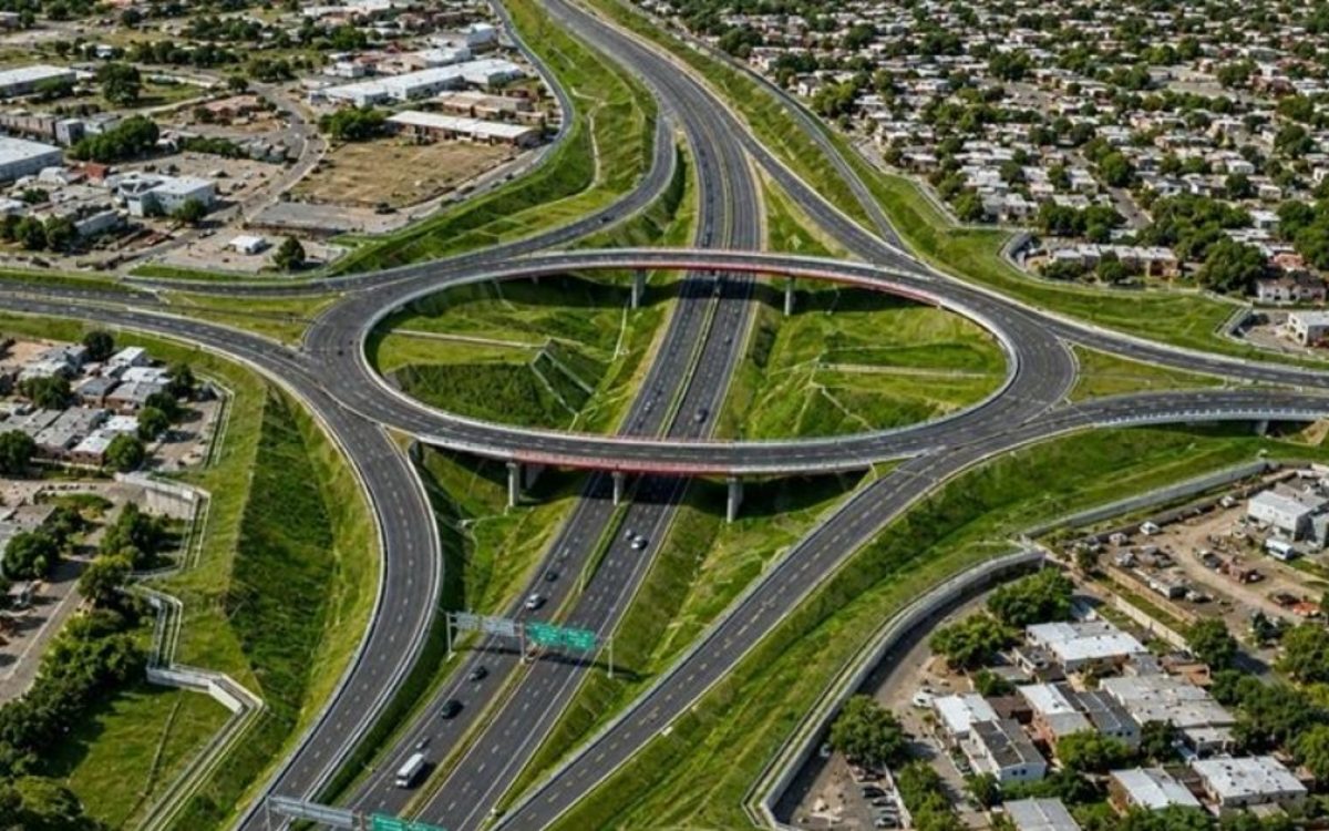 Imagen del proyecto del nodo vial del Acceso Sur difundida por Tiempo de San Juan