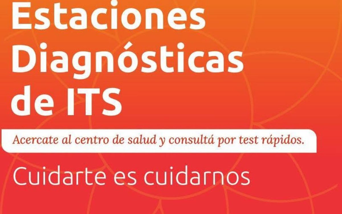 Campana sanitaria de testeos rapidos y gratuitos de ITS en centros de salud de Chimbas