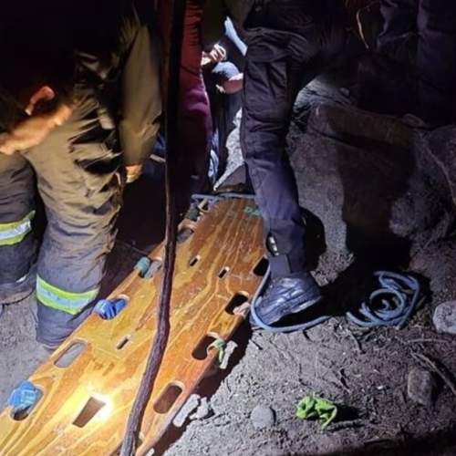 Operativo de busqueda en Valle Fertil por la adolescente hallada con vida