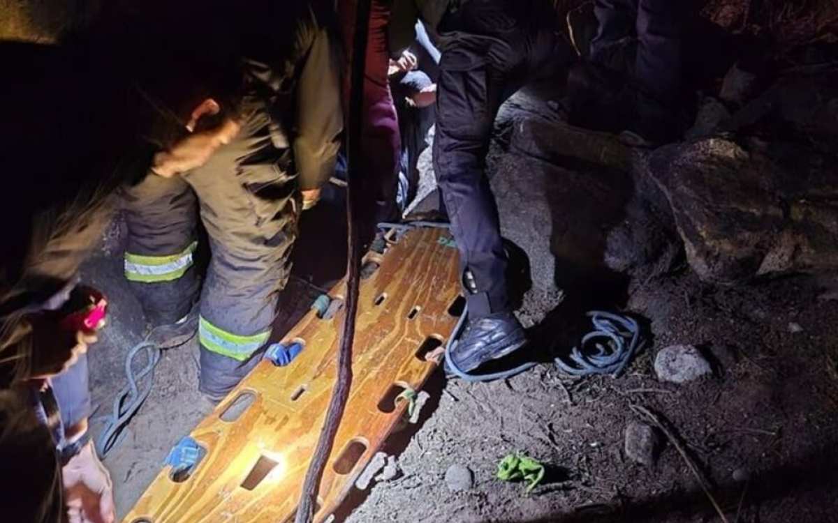 Operativo de busqueda en Valle Fertil por la adolescente hallada con vida