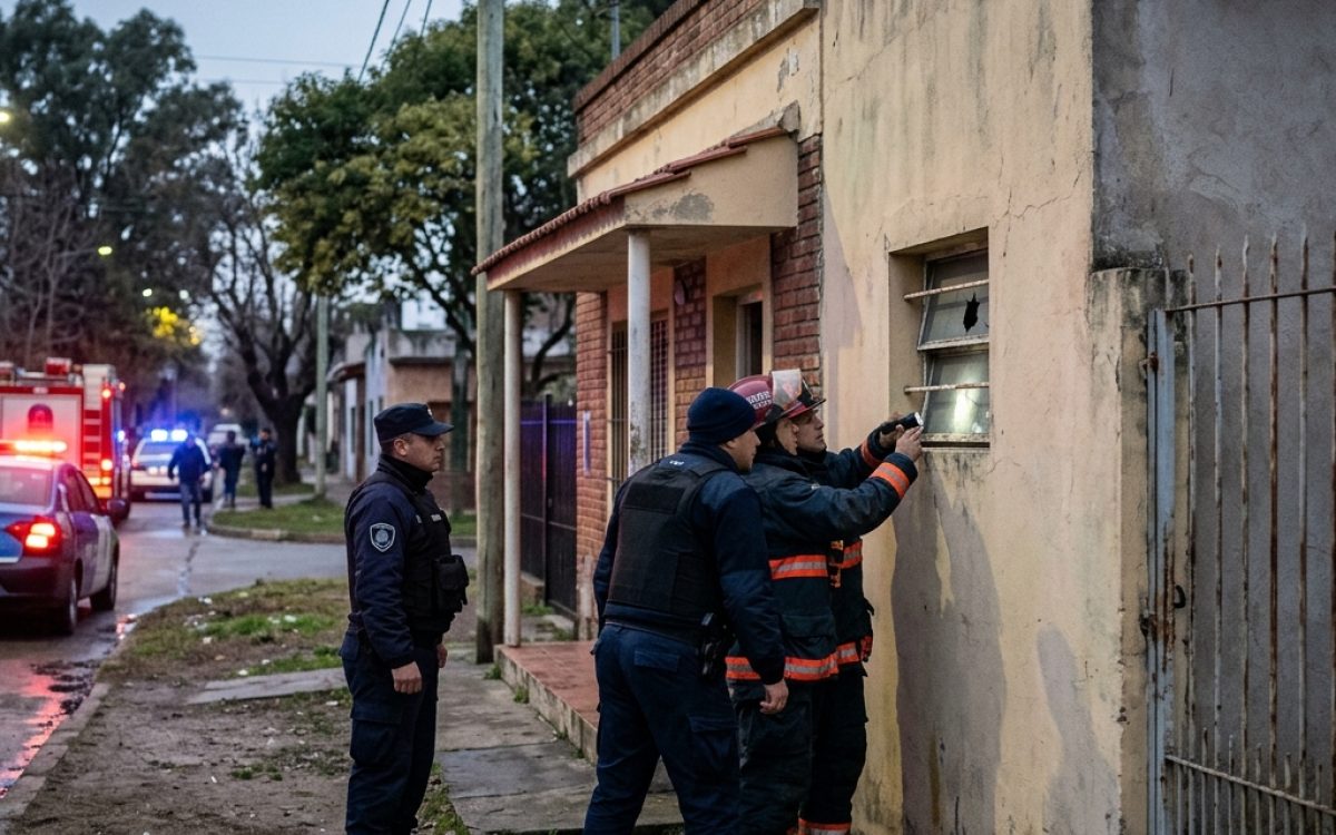 Se olvido las llaves y quedo atascado en el ventiluz: tuvieron que rescatarlo la policia y bomberos en Chimbas