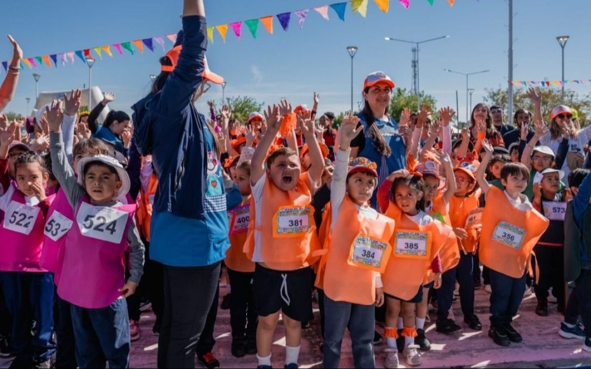 El Parque de Chimbas se llenó de color con una maratón de jardines