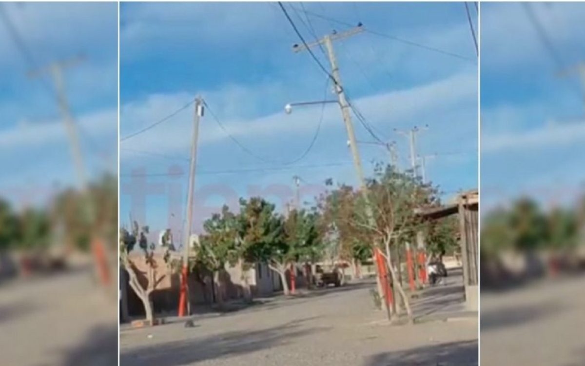 Pánico en Chimbas: el viento Zonda dejó postes inestables y el Municipio gestiona reclamos