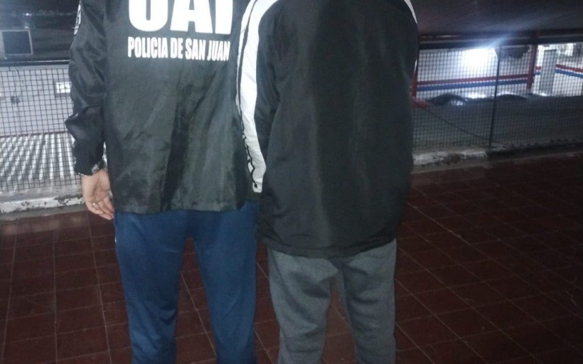 Detenido junto a personal de la Unidad de Apoyo Investigativo en San Juan